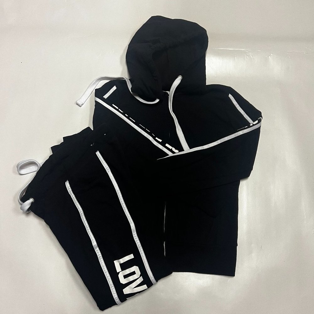 Fashion Nova Sweat Jacket and Pants Set